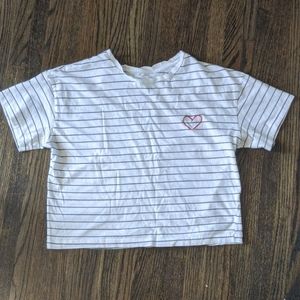 ISA & ELLA black and white tee